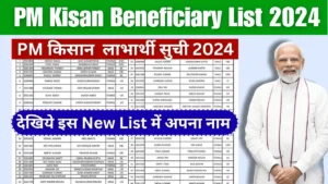 PM Kisan Beneficiary List 2024