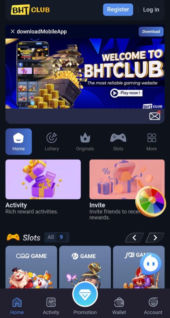 BHT Club Login 9 BHT Club Games