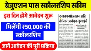 Bihar Graduation Pass Scholarship 2025